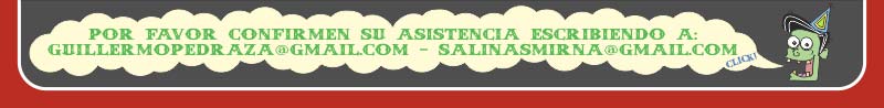 Confirmen su asistencia!